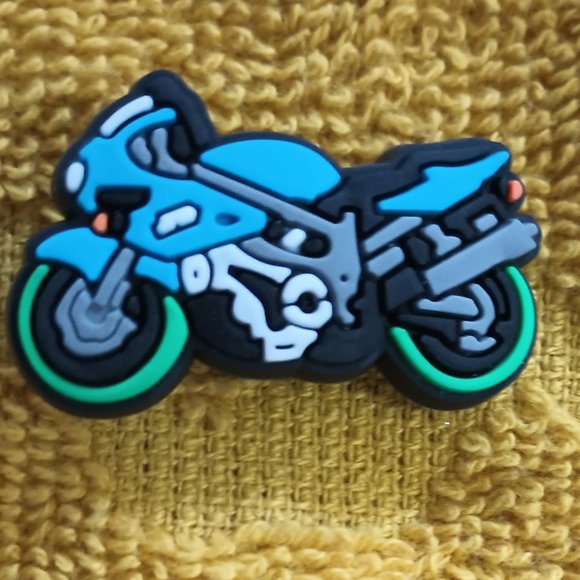 NEW Crocs Jibbitz™ charms Motorcycle 4 pack - Picture 2 of 5